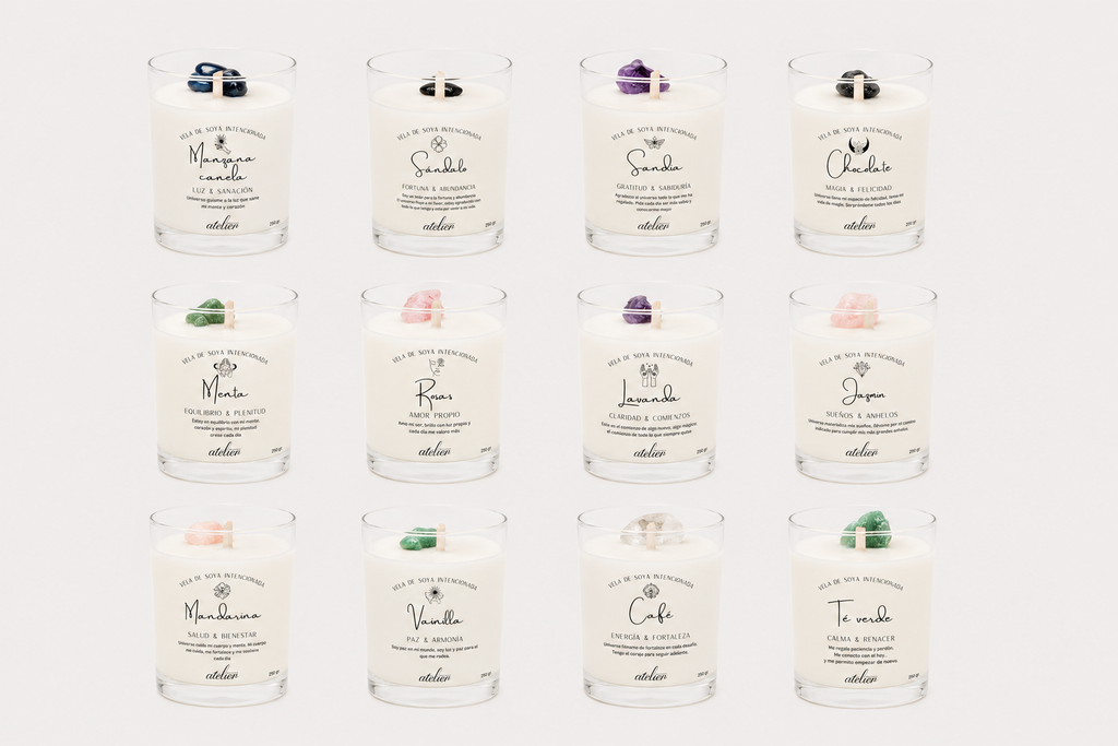 Kit 12 Velas Mini 100g